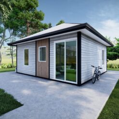 2 Bed 1 Bath 420 Sqft Expandable 8 Hour Assembly Modular Home Model 13775