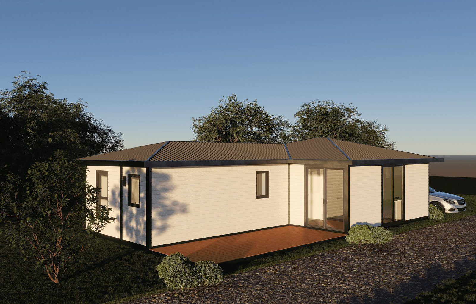 3 Bed 2 Bath 840 Sqft Expandable 8 Hour Assembly Modular Home Model 13776 - Image 12