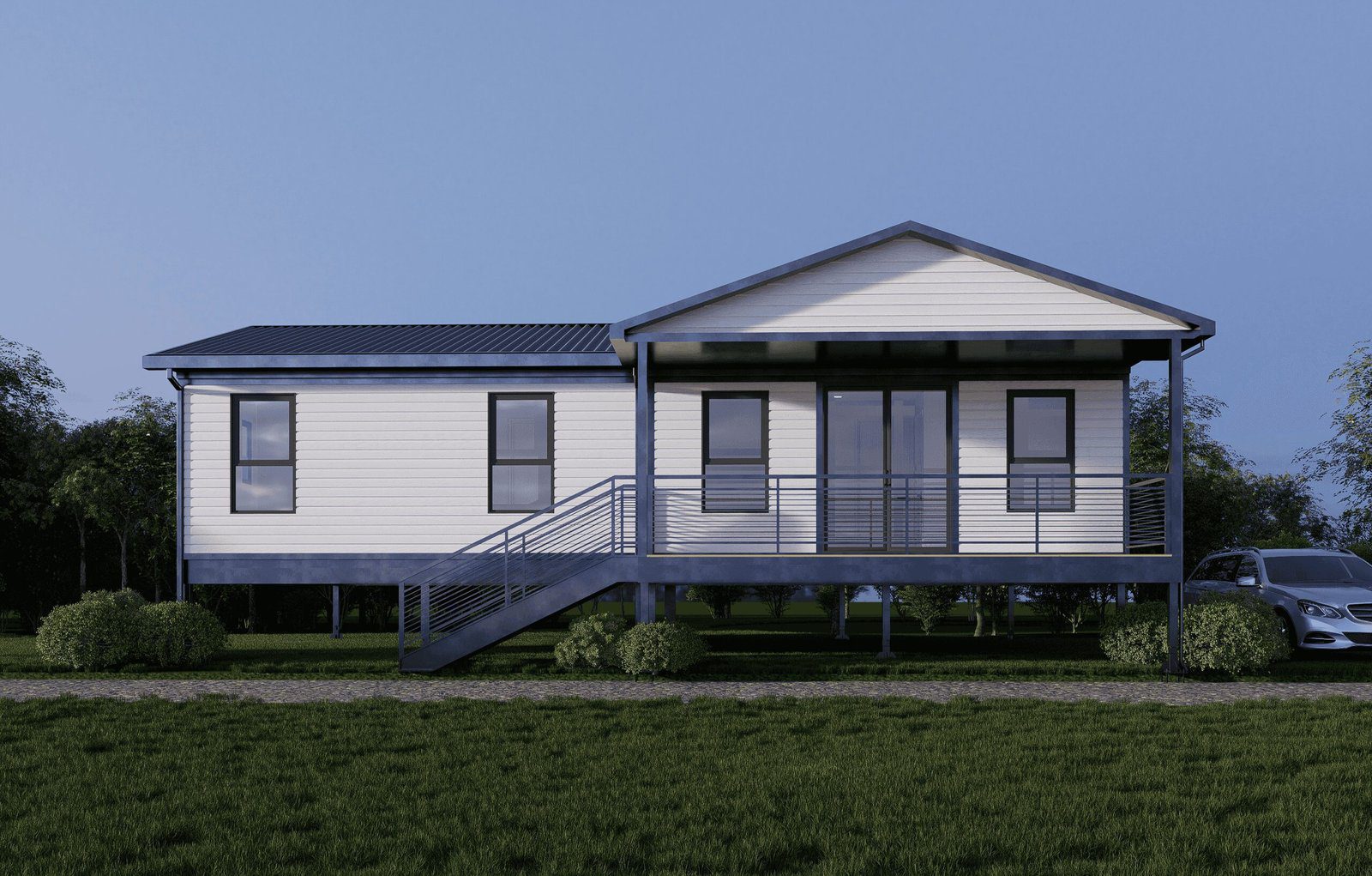 3 Bed 2 Bath 840 Sqft Expandable 8 Hour Assembly Modular Home Model 13776 - Image 11