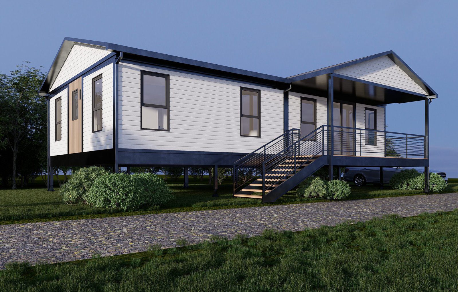 3 Bed 2 Bath 840 Sqft Expandable 8 Hour Assembly Modular Home Model 13776 - Image 15