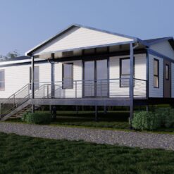 3 Bed 2 Bath 840 Sqft Expandable 8 Hour Assembly Modular Home Model 13776