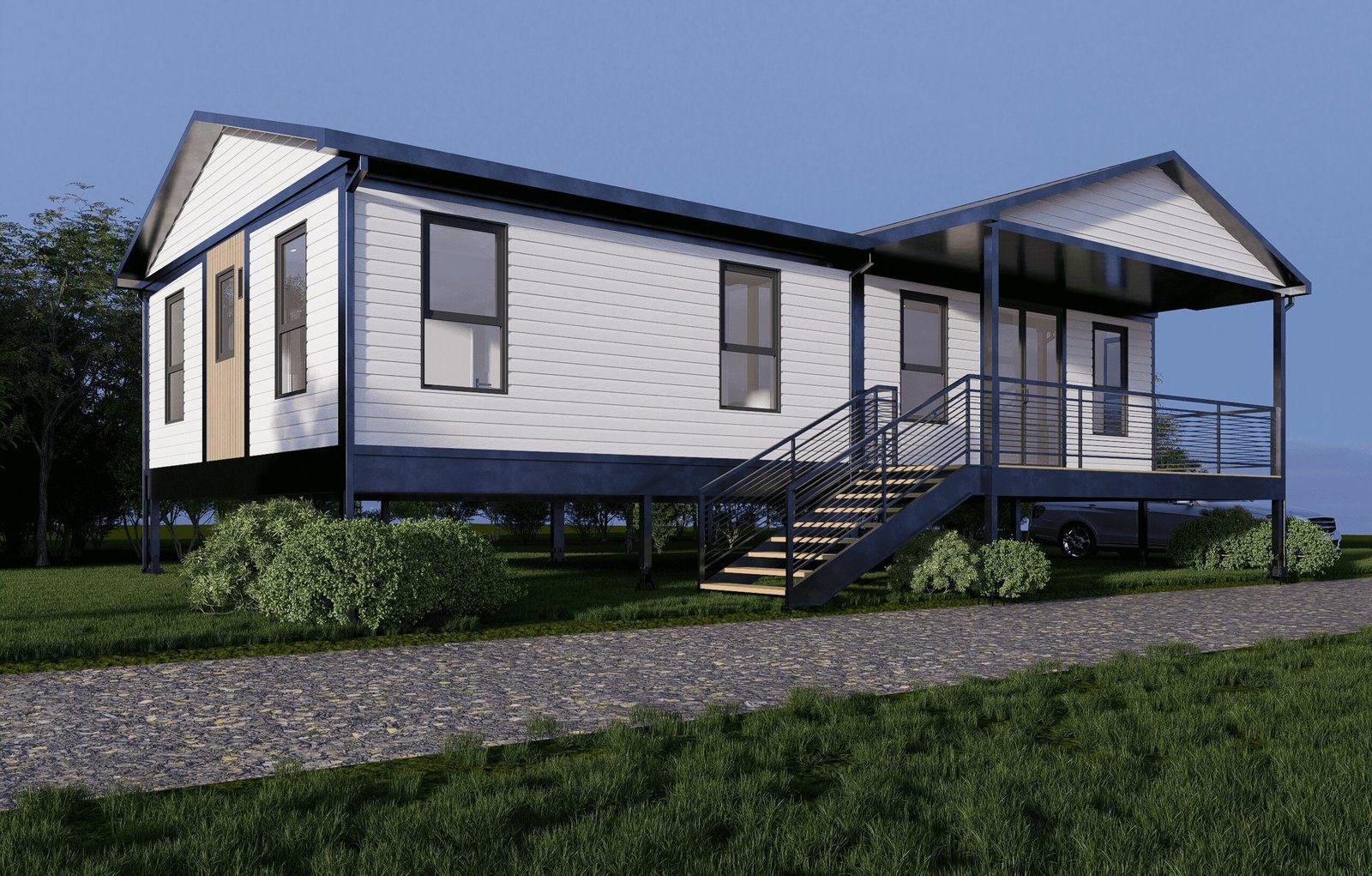 3 Bed 2 Bath 840 Sqft Expandable 8 Hour Assembly Modular Home Model 13776 - Image 10