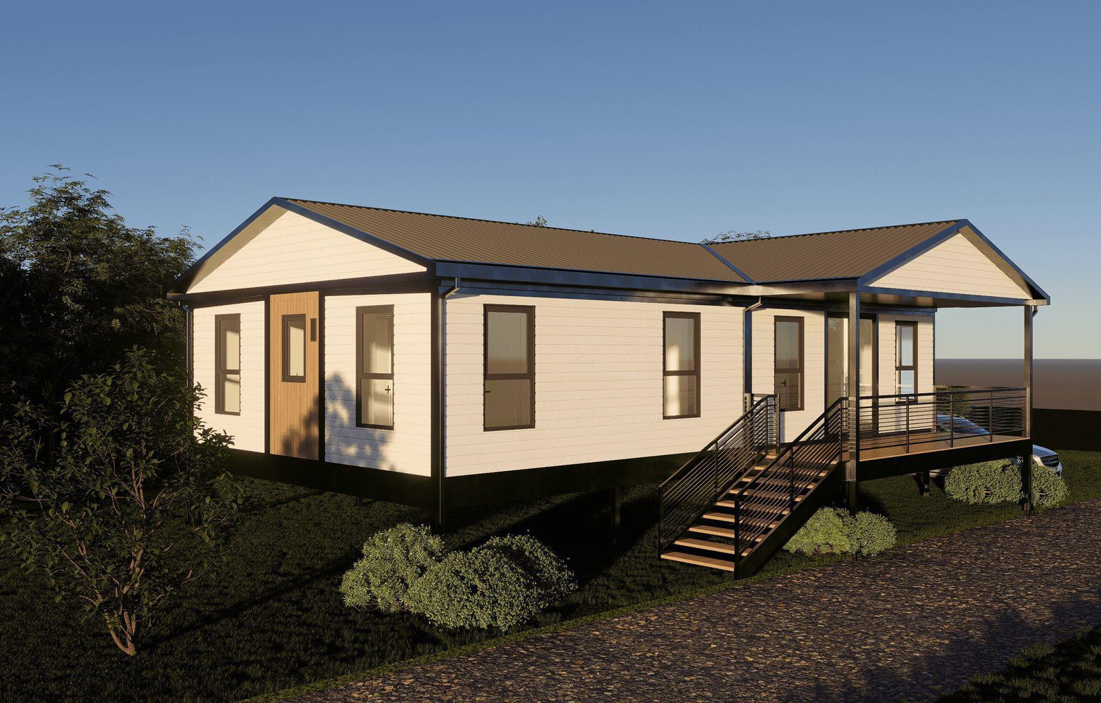 3 Bed 2 Bath 840 Sqft Expandable 8 Hour Assembly Modular Home Model 13776 - Image 7